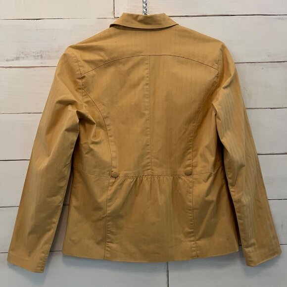 Size 6 JW Junction West Vintage Suit Mustard Gold Lined Western Jacket Pants - Picture 6 of 12